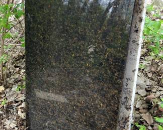 Stone Countertop Pieces, Possibly Quartz And Granite, Qty 2, 44" x 26.25" And 40" x 25" 