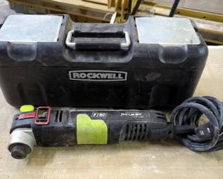 Rockwell Sonicrafter F80 Oscillating Multi-Tool, Powers On, In Carrying Case