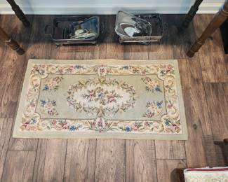 100% Wool Rug Needle Point