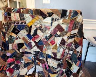 Crazy Quilt 1891 Hudson Valley
