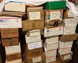 Playboy magazines by year