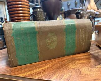 Vintage  hardcover edition Webster’s Dictionary, 1939 20th century dictionary  