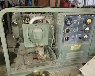 Army double generator trailer