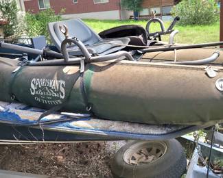 Sportsman float raft