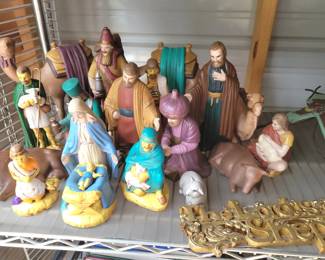 Nativity set