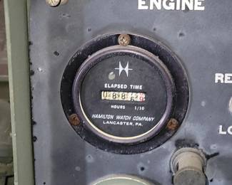 Army double generator trailer