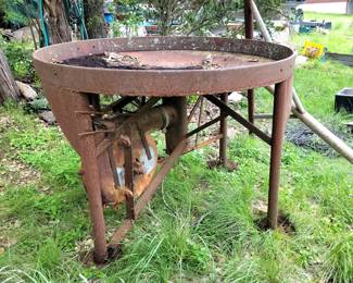 Large blacksmith forge