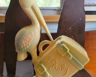 Vintage baby bank