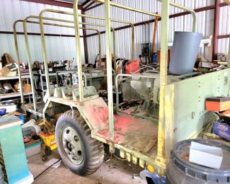 Army double generator trailer