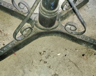 Alamo Iron Works table