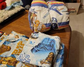 Star Wars sheets and comforter 