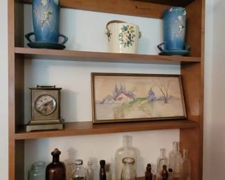 Roseville (as-is).  Vintage medicinal bottles 