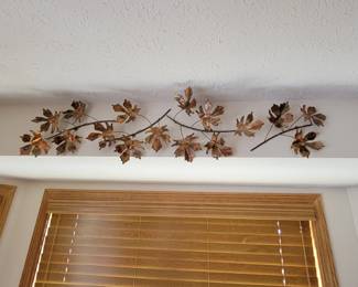 Copper leaves