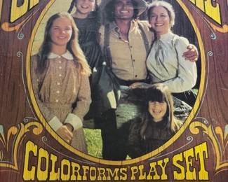 Little House on the Prairie Colorforms Play Set 