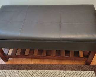 Stool with storage inside