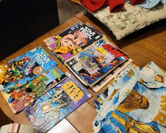 Vintage comic books