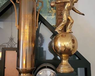 1940s bowling trophies 