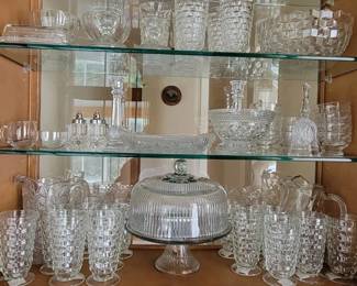 Beautiful glassware including Fostoria American 