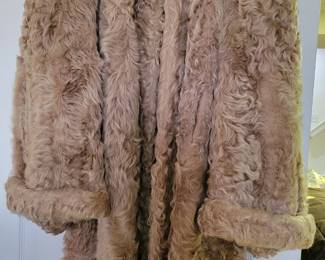Beautiful long fur coat