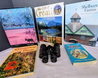Binoculars  Books Three Signed By Author