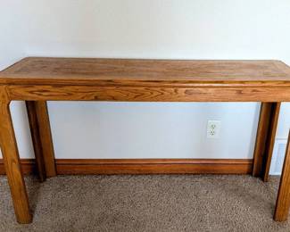 Oak Sofa Table