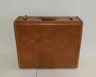 Vintage Hard Side Suitcase