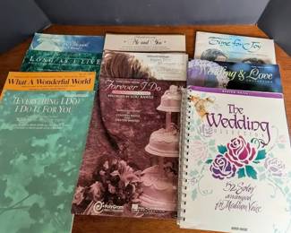 Piano Music Includes Scores, Wedding  Christmas