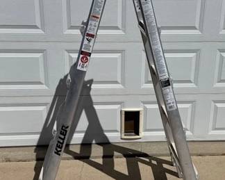 Keller Adjustable Aluminum Ladder
