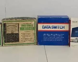 Two Range Doubler Multitesters, Data Switch  Dual TV Tuner