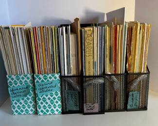 Clarinet Sheet Music With 6 Storage Bins