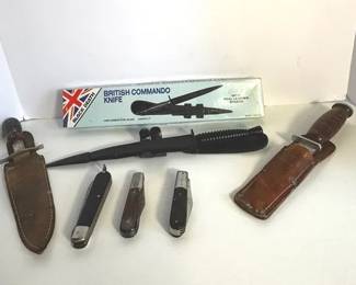 Vintage Pocket Knives and Other Knives