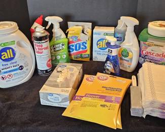 Mystery Lot of Cleaning Supplies
