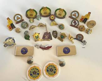 Masonic Shriner  American Legion Items