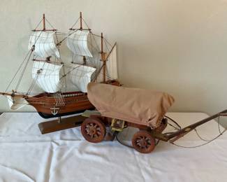 Mayflower Ship  Wagon Light