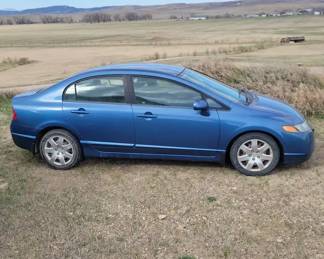  04 2007 Honda Civic LX Blue