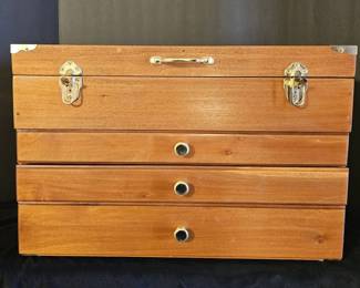 Wood Jewelry Storage