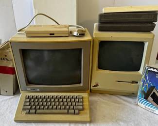 Vintage Apple Commodore Amgia Computers