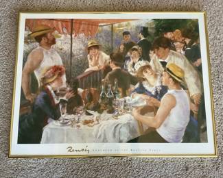 Print Renoir Luncheon Of The Boating Party
