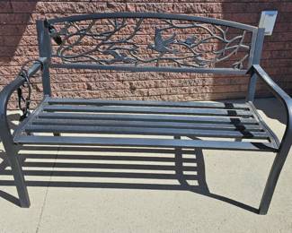 Metal Garden Bench