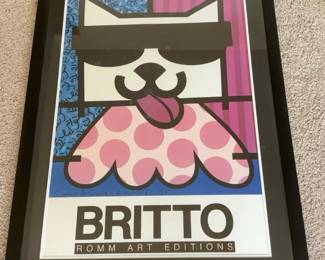Romero Britto Framed Print
