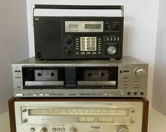Panasonic Stereo Tuner, Realistic Tape Player  More