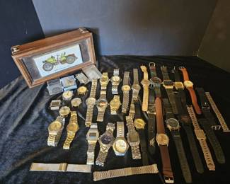 Mens Vintage Watches  Jewelry Box
