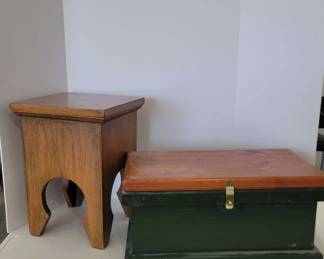 Handmade Plantstand  Storage Box