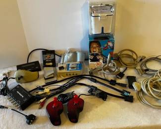 Vintage Computer Cords, Cables  More