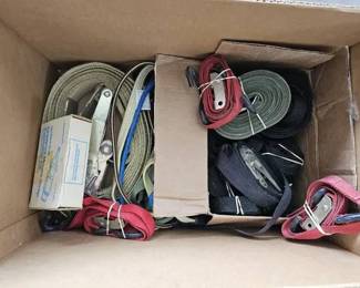 Mystery Lot of Tie Down Straps  More