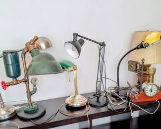 Various Unique Desk Lamps