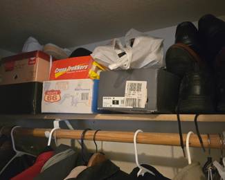 Shoes, Jackets, Suits