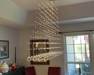 Crystal chandelier 