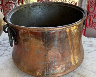 Large Copper Pot 