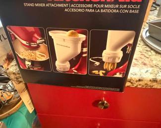 Kitchen Aid Pasta attachment 
